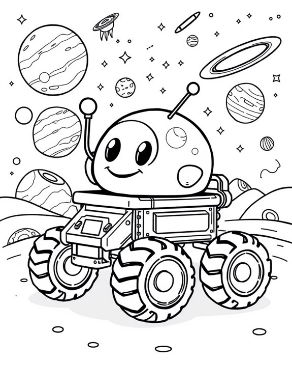 cartoon moon rover adventure