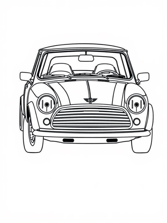 charming mini cooper design