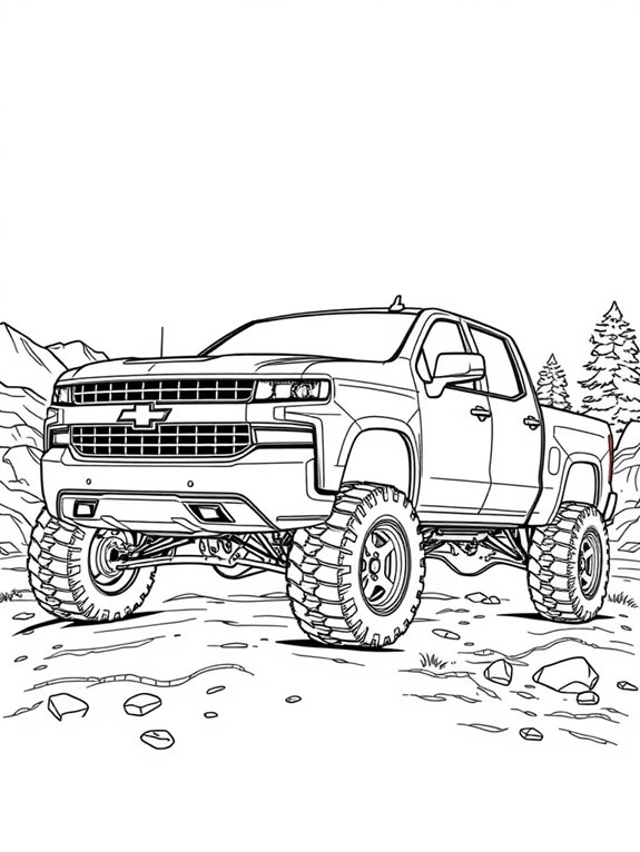 chevrolet silverado off road adventure