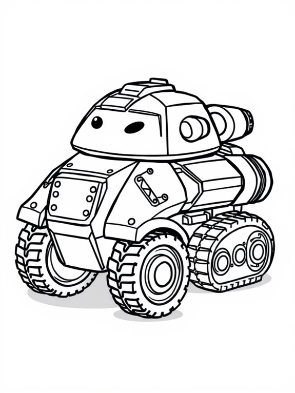 chibi armored vehicle design