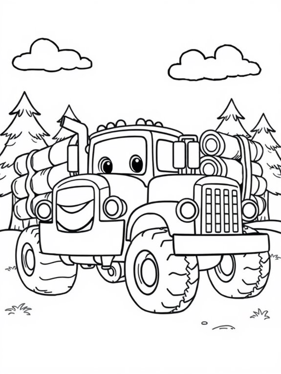 coloring page for kids