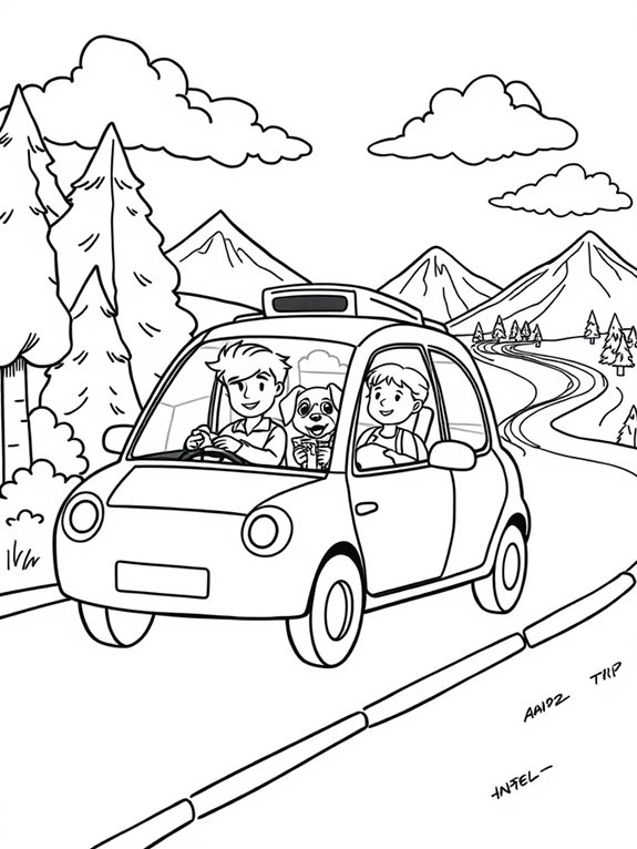 family road trip adventure