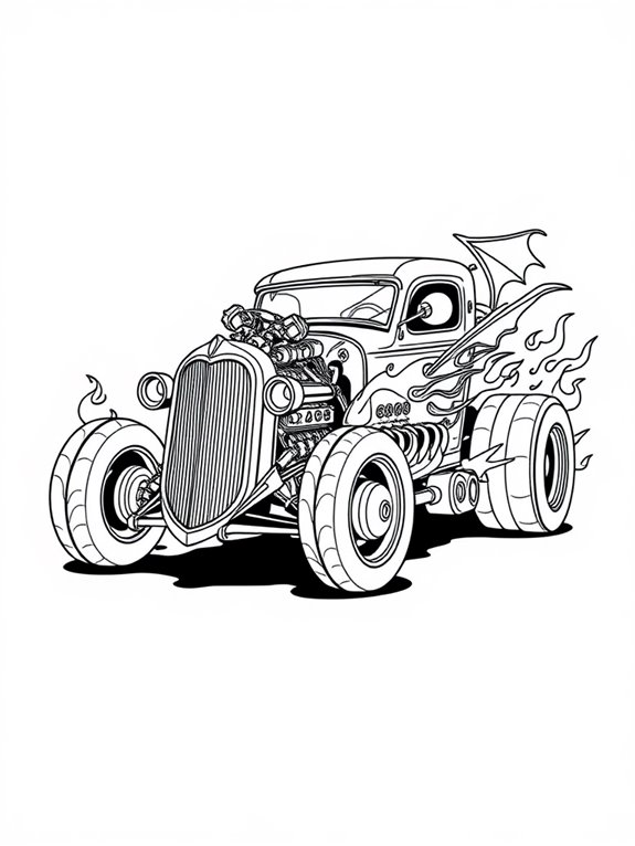 fantasy themed hot rod masterpiece