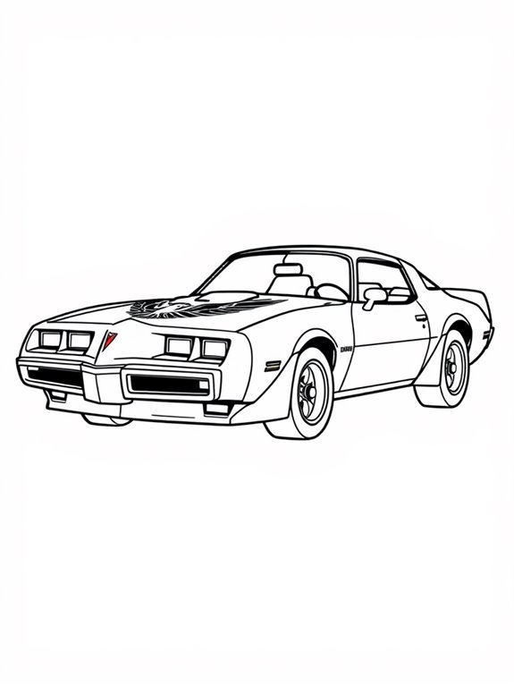 firebird cartoon coloring page