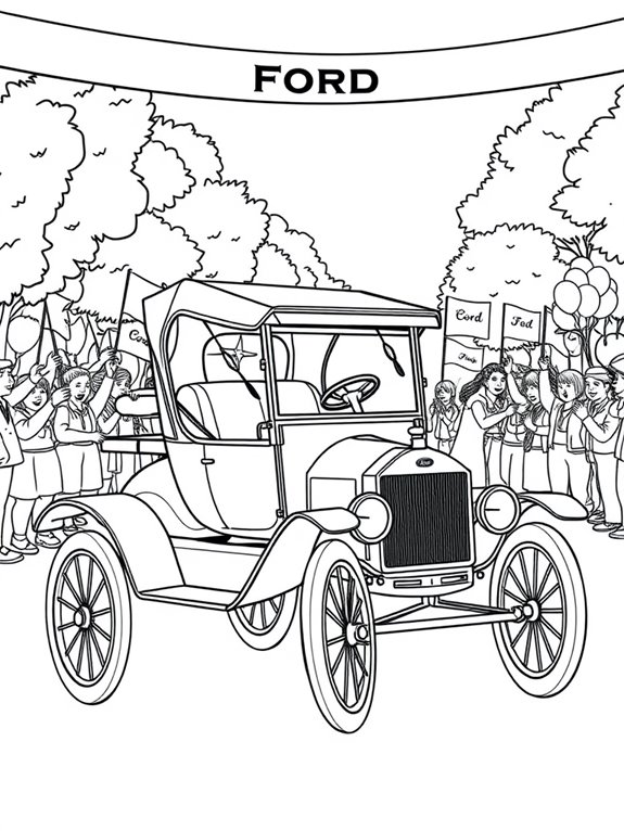 ford model t parade