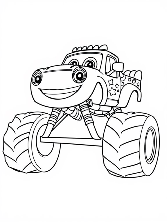 friendly max d monster truck