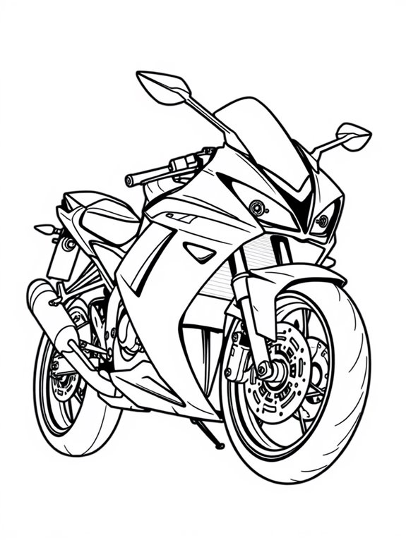 kawasaki ninja in action