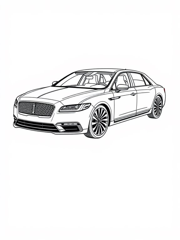 lincoln continental luxury design