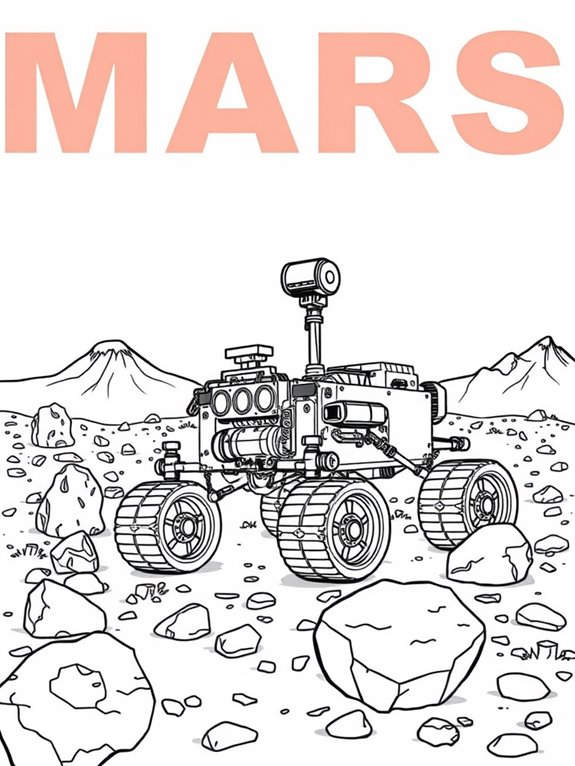 mars rover rock exploration