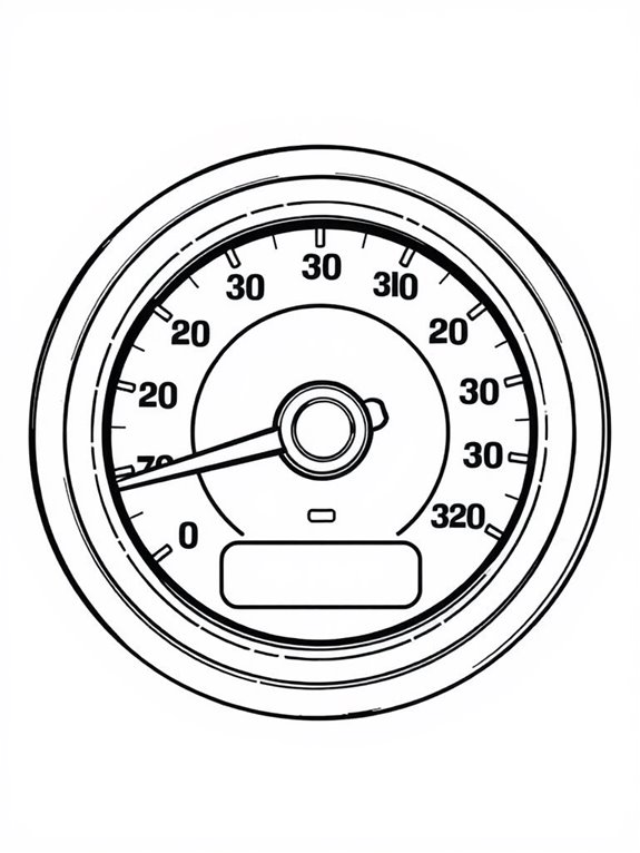 nascar speedometer coloring page