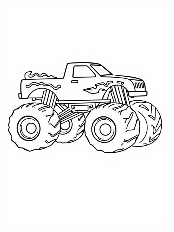 simple monster jam truck