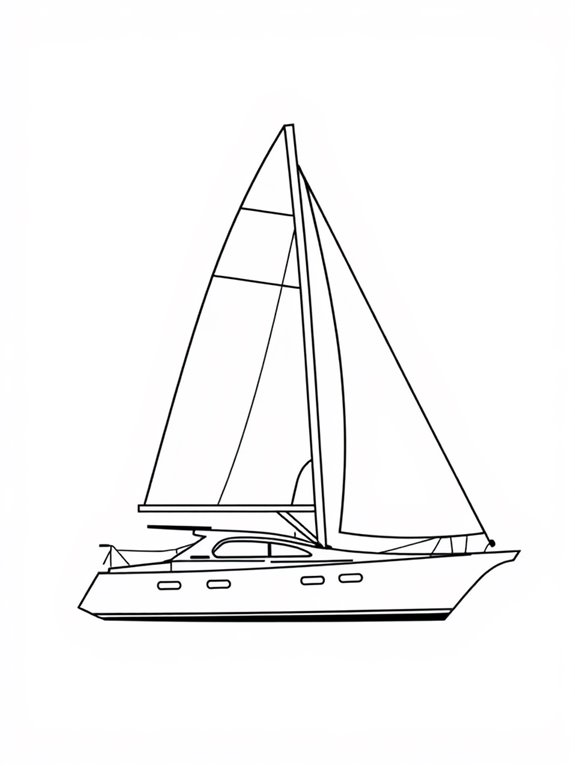 simple yacht sail design