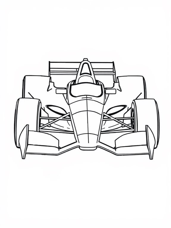 sleek indycar race profile