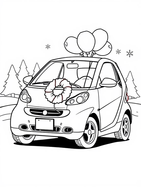 smart car holiday fun