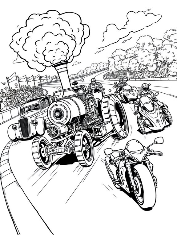 steam car racing adventure