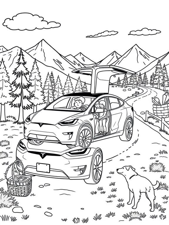 tesla family adventure fun