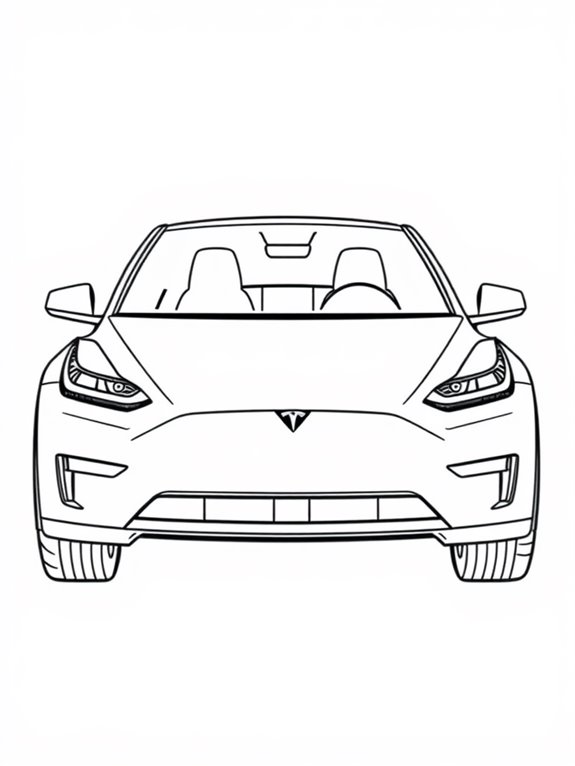 tesla model y for kids