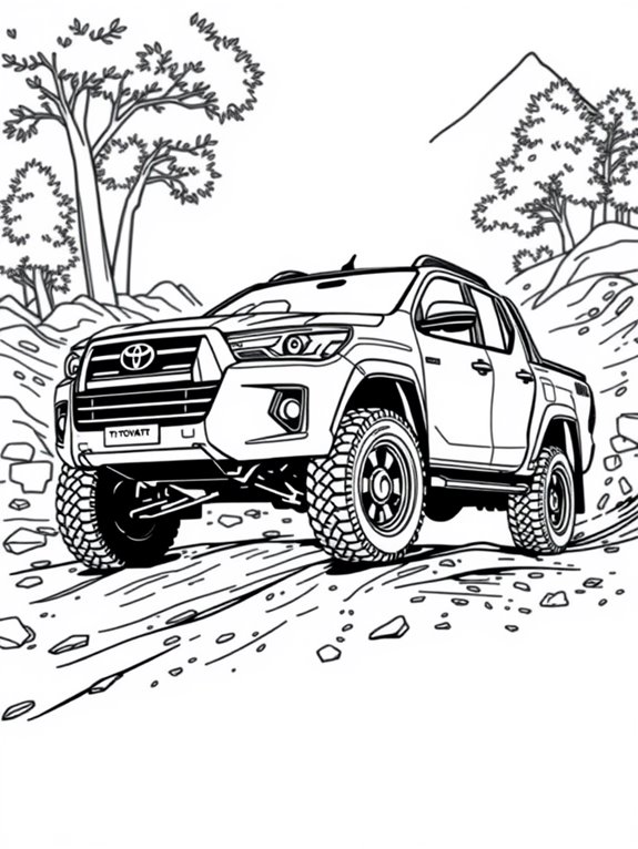 toyota hilux off road adventure