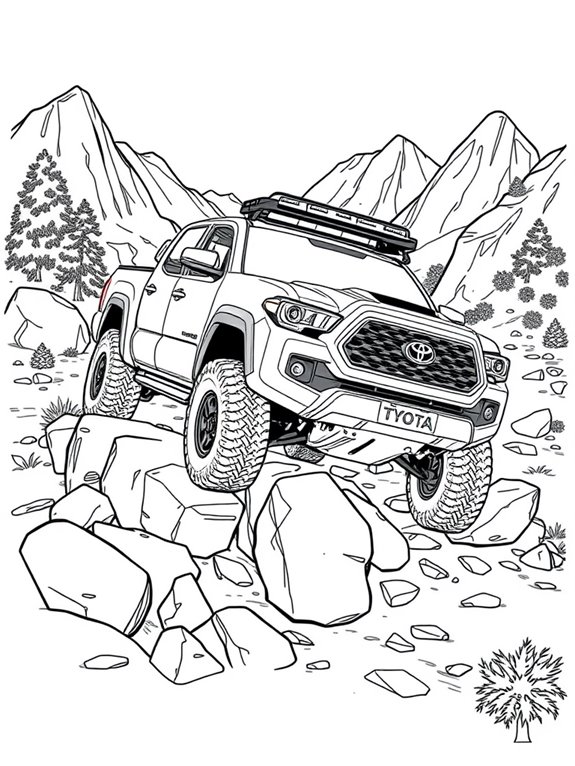 toyota tacoma off road adventure