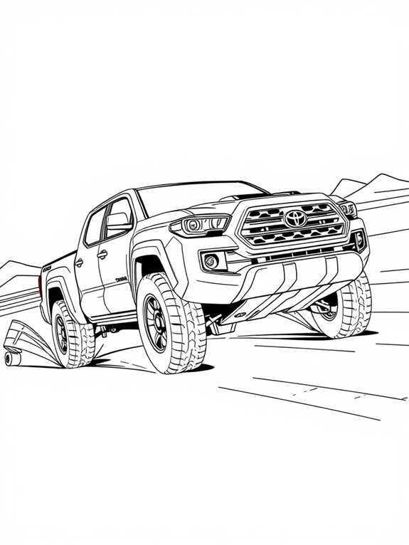 toyota tacoma racing fun