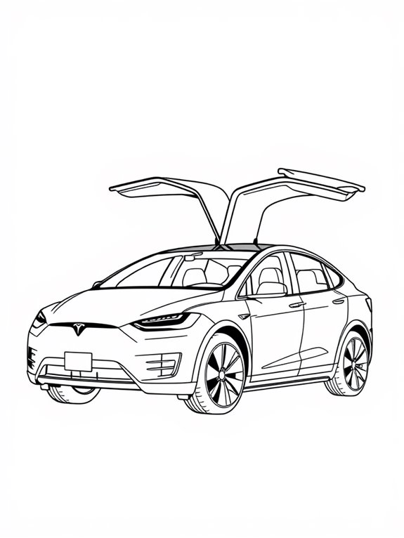 vintage tesla model x