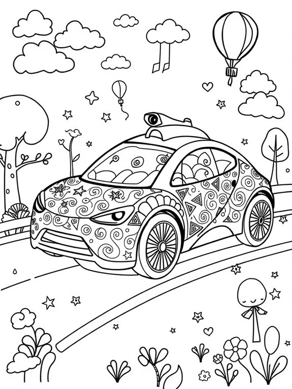 whimsical self driving car designs