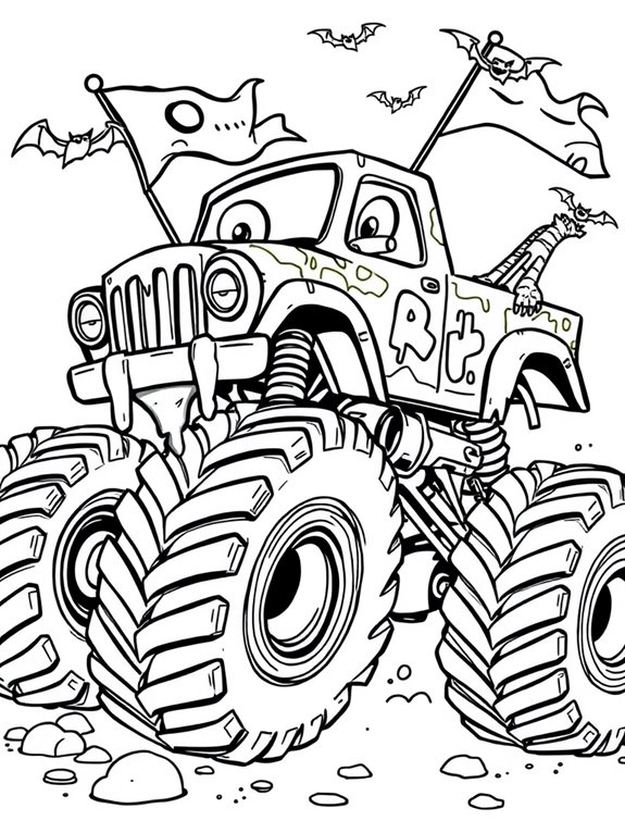 zombie monster truck fun